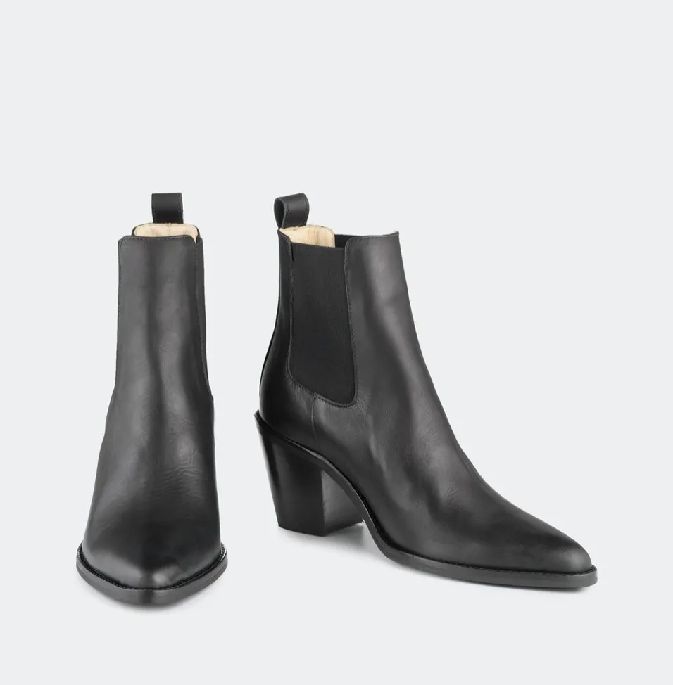 Ivy Lee Celine Venedig Schwarz - LETZTES PAAR Größe 42 Schuhe_Ivy-Lee