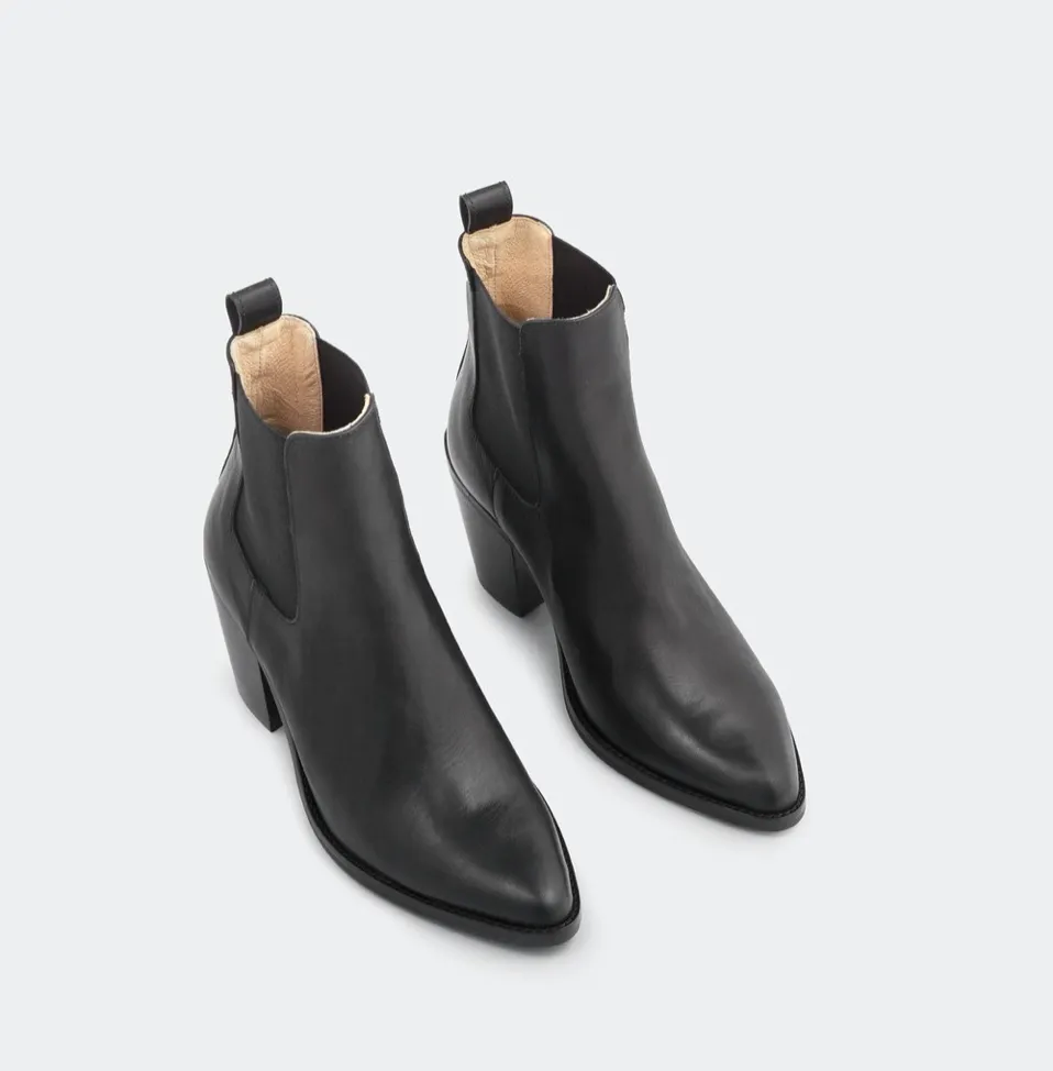 Ivy Lee Celine Venedig Schwarz - LETZTES PAAR Größe 42 Schuhe_Ivy-Lee