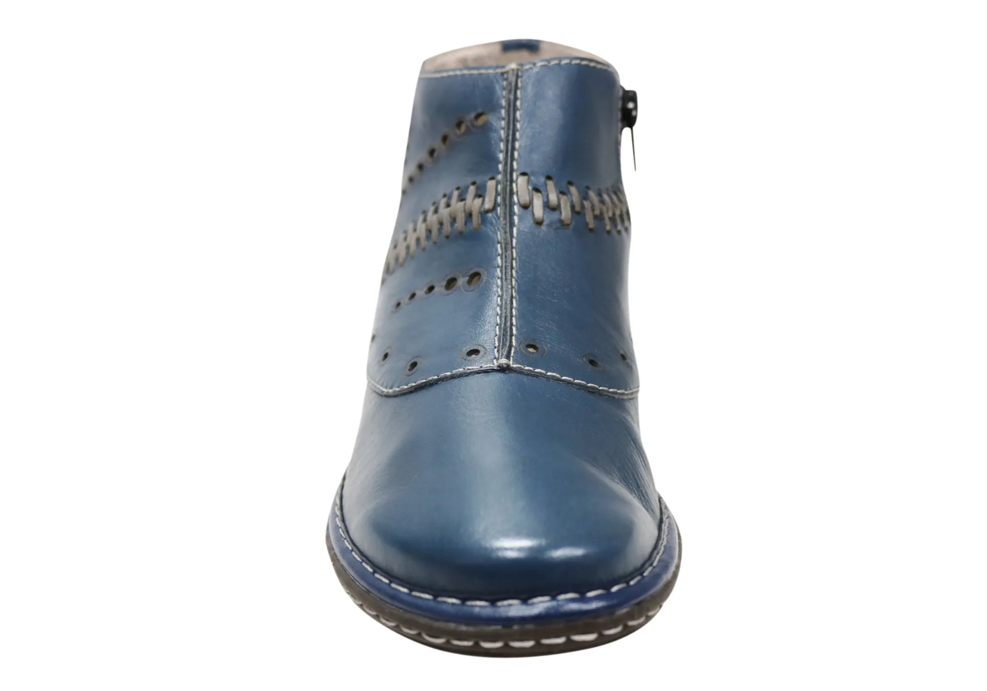 J Gean Petunia Damen Bequeme Leder Knöchelstiefel Hergestellt in Brasilien J Gean Schuhe