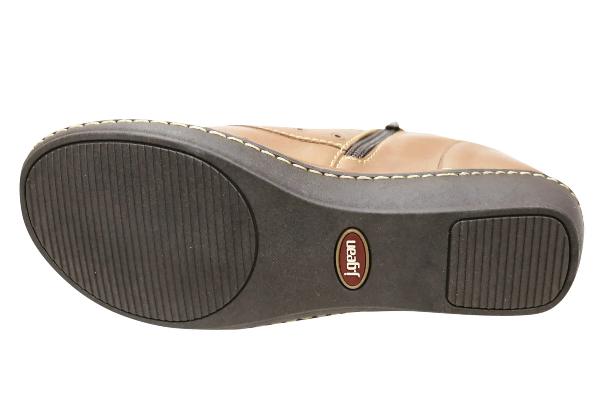 J Gean Petunia Damen Bequeme Leder Knöchelstiefel Hergestellt in Brasilien J Gean Schuhe