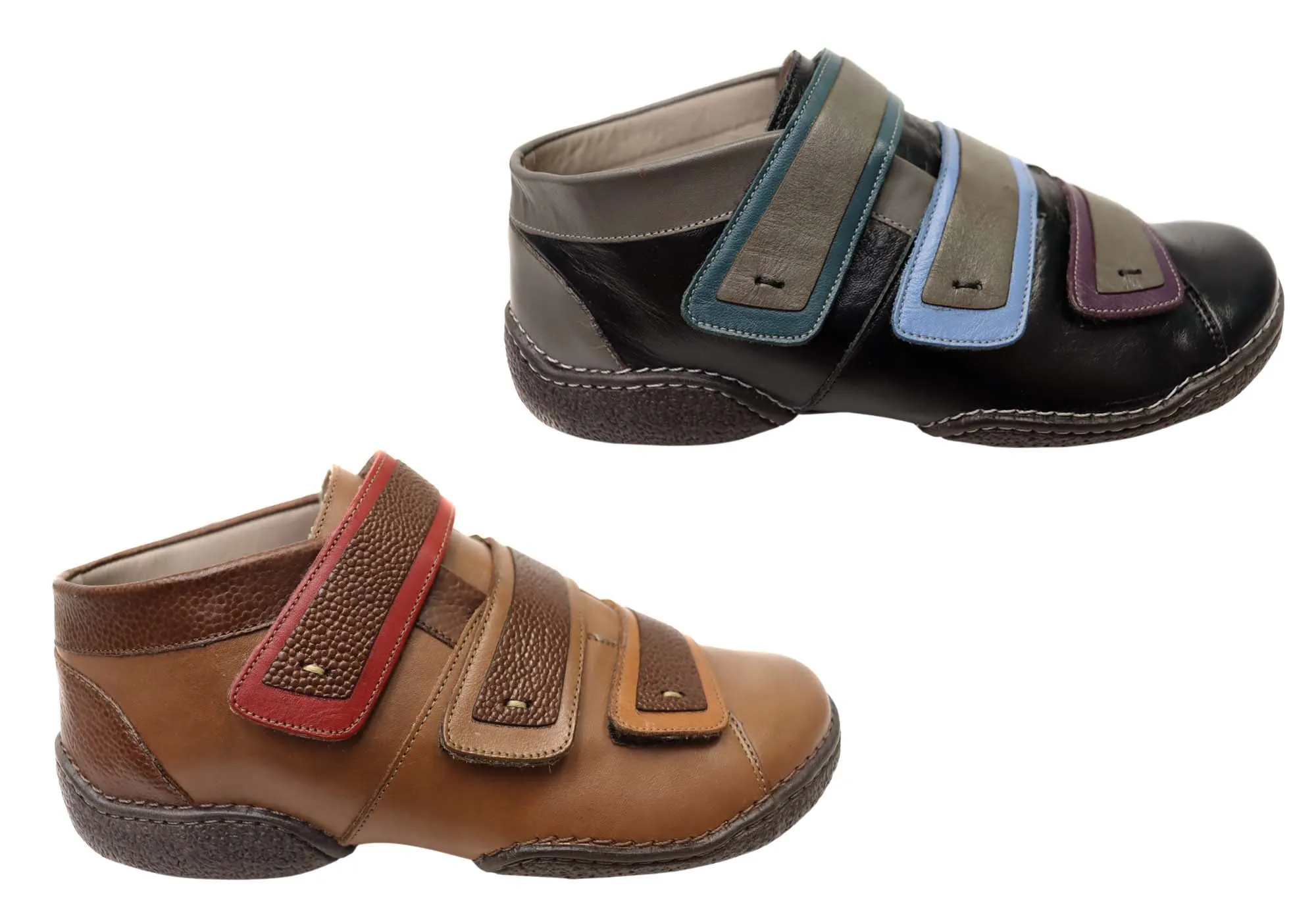 J Gean Roxy Damen Bequeme Leder Knöchelstiefel Hergestellt in Brasilien J Gean Schuhe