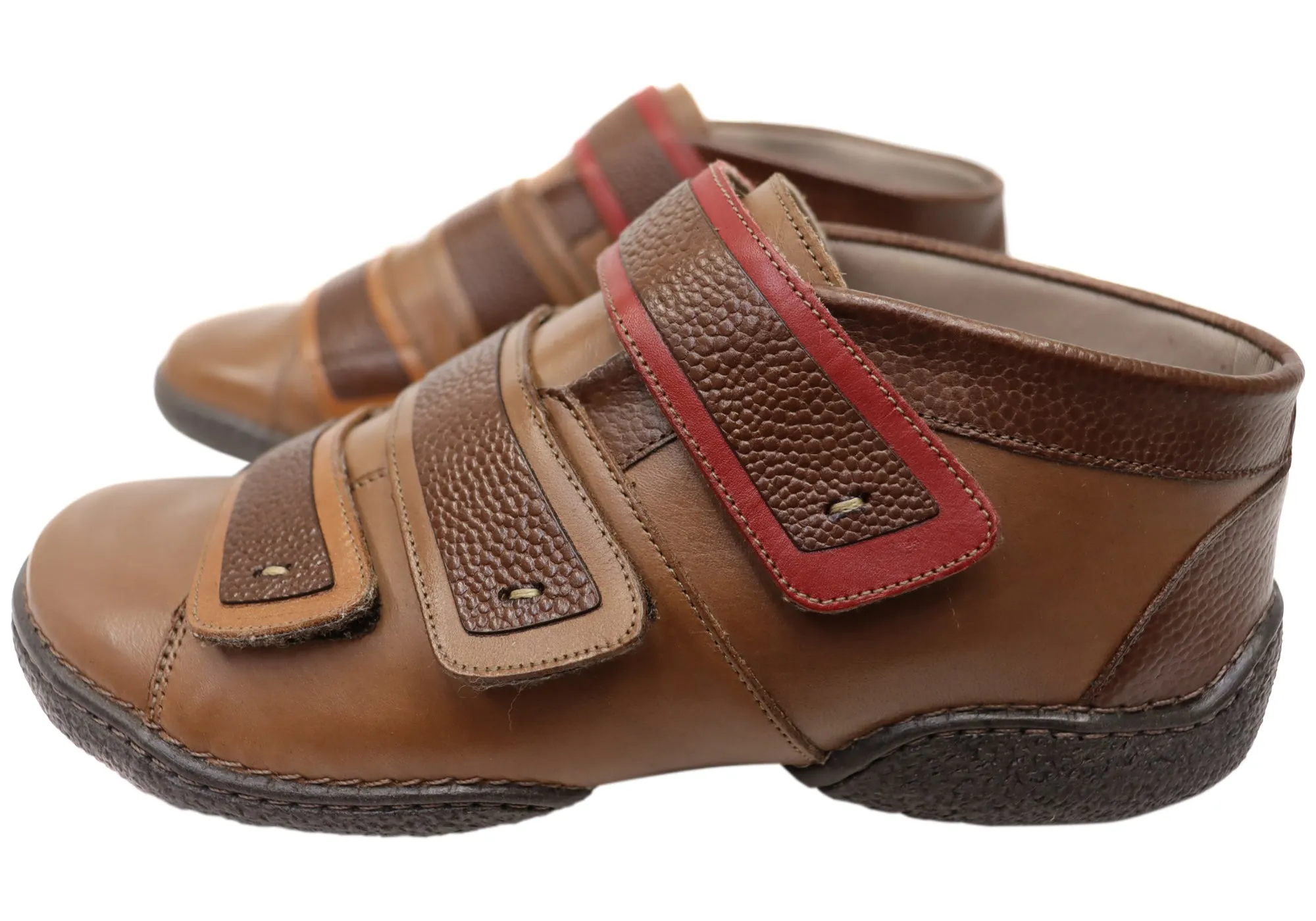 J Gean Roxy Damen Bequeme Leder Knöchelstiefel Hergestellt in Brasilien J Gean Schuhe