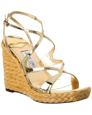 Jimmy Choo Ayla 110 Keilabsatz-Ledersandalen_Jimmy-Choo