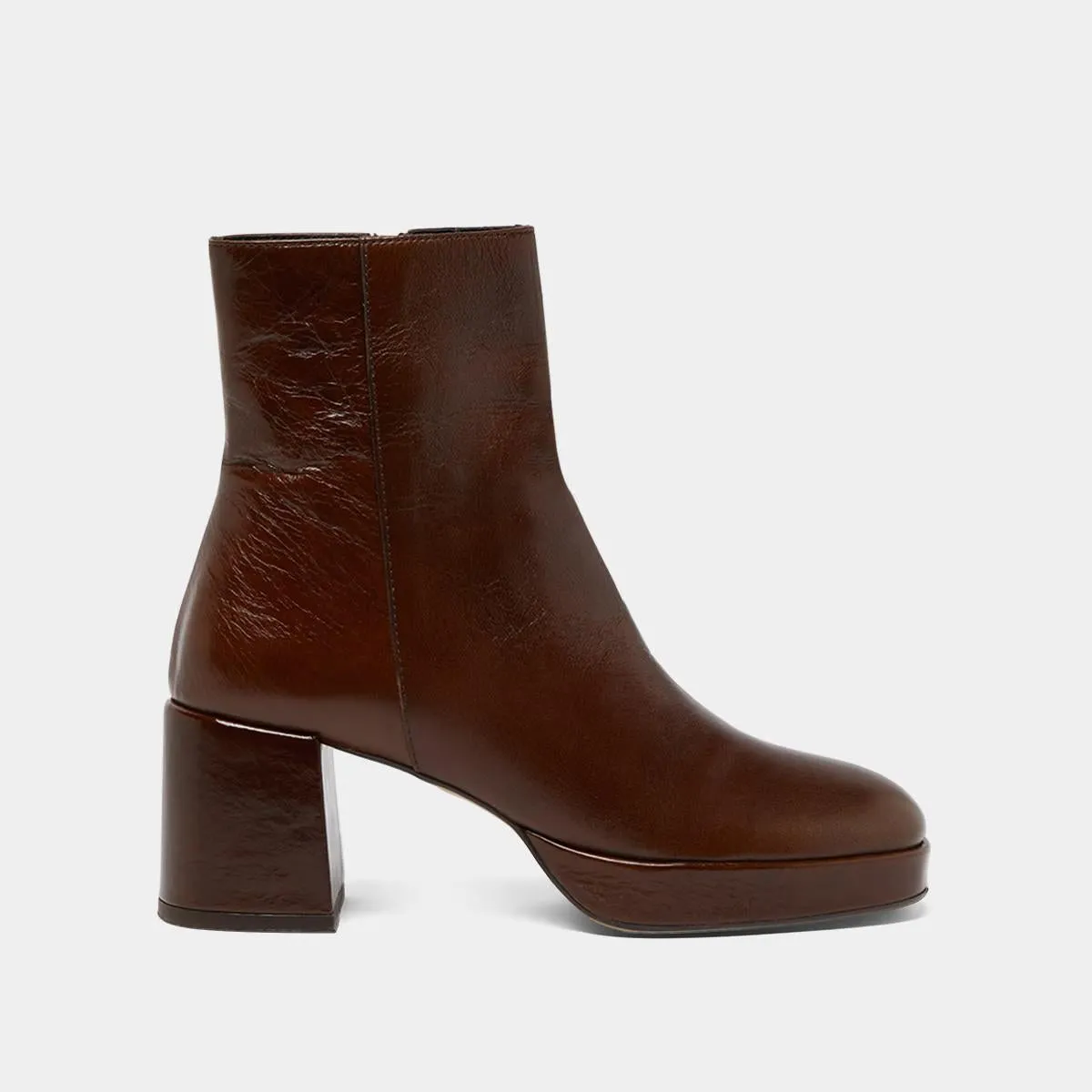Jonak Damenschuhe 088 - Vanves Gealtertes Leder Braun