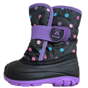 Kamik Schuhe Snowbug 4 Schwarz/Lila