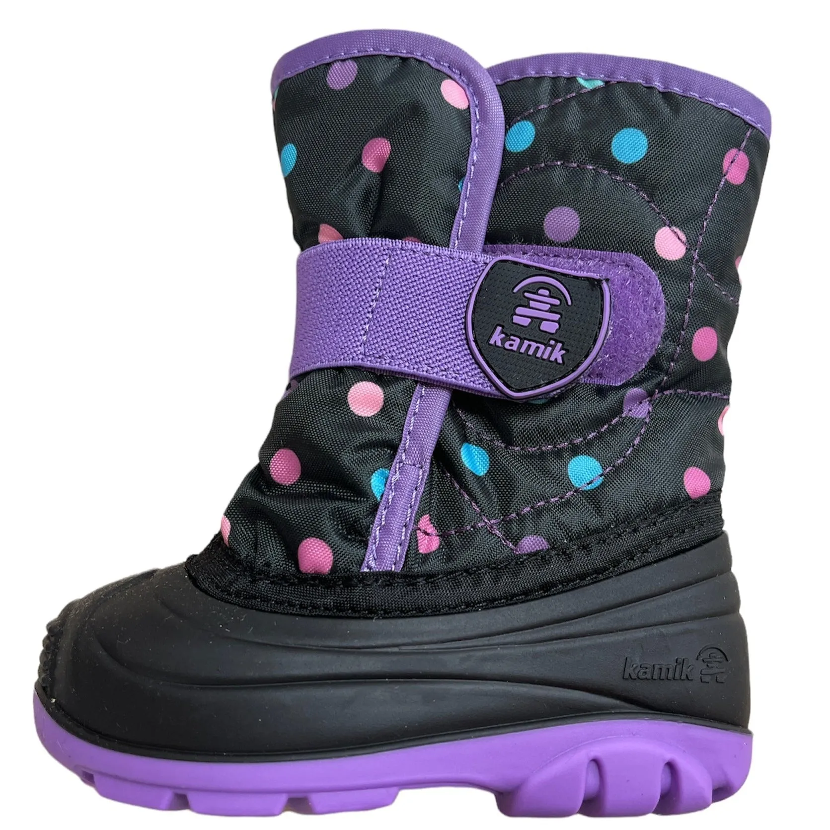 Kamik Schuhe Snowbug 4 Schwarz/Lila