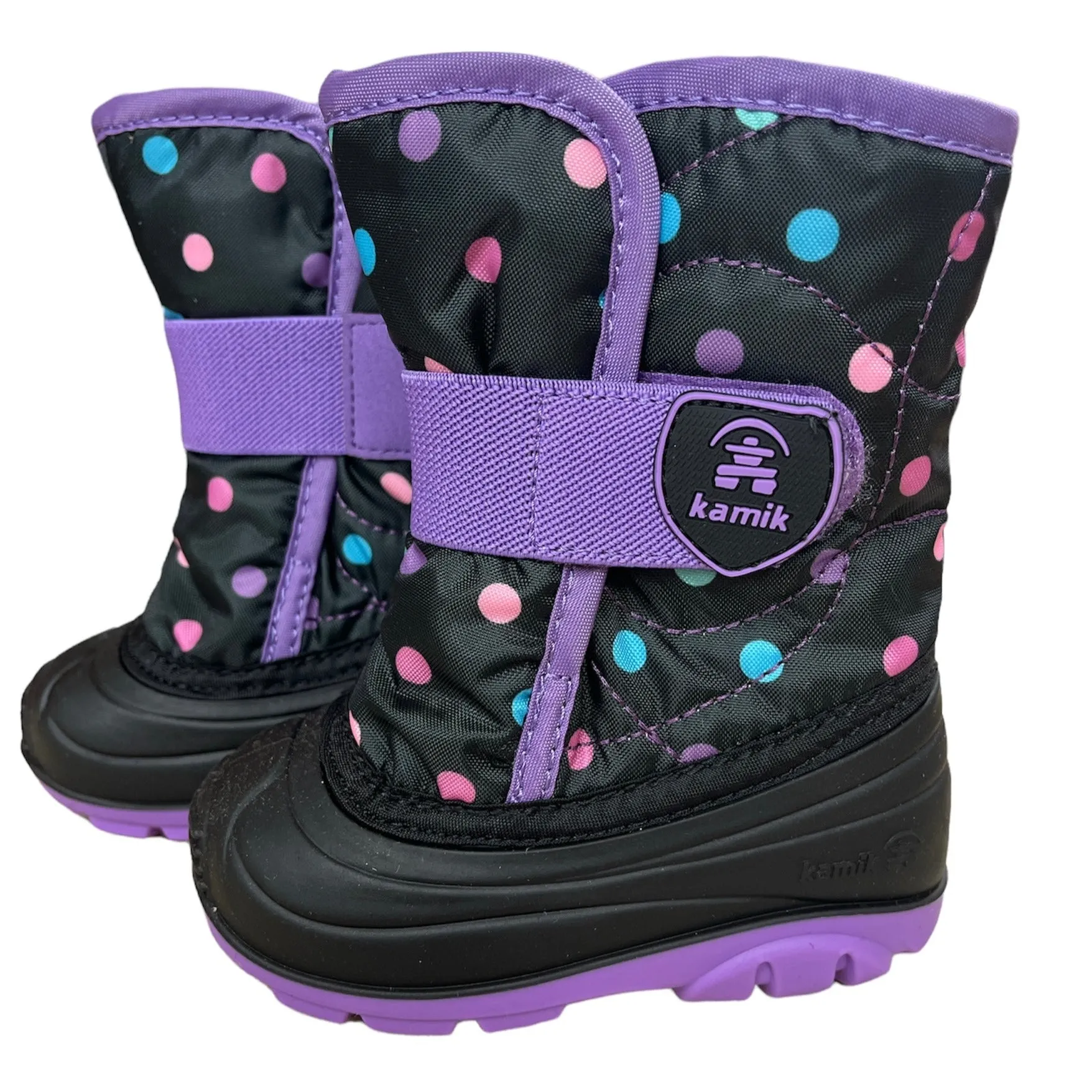 Kamik Schuhe Snowbug 4 Schwarz/Lila