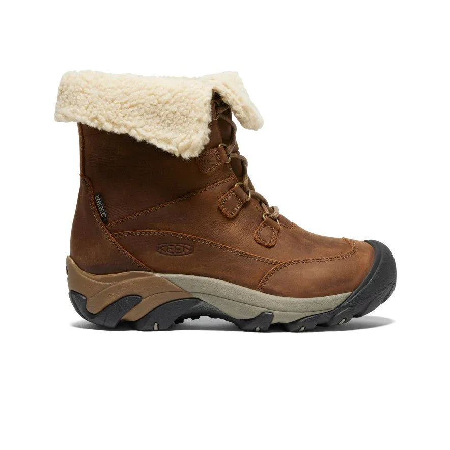 Keen Schuhe Betty Stiefel Braun/Shitake