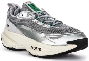 Lacoste Audyssor 124 Turnschuhe In Silber Für Herren Schuhe Lacoste