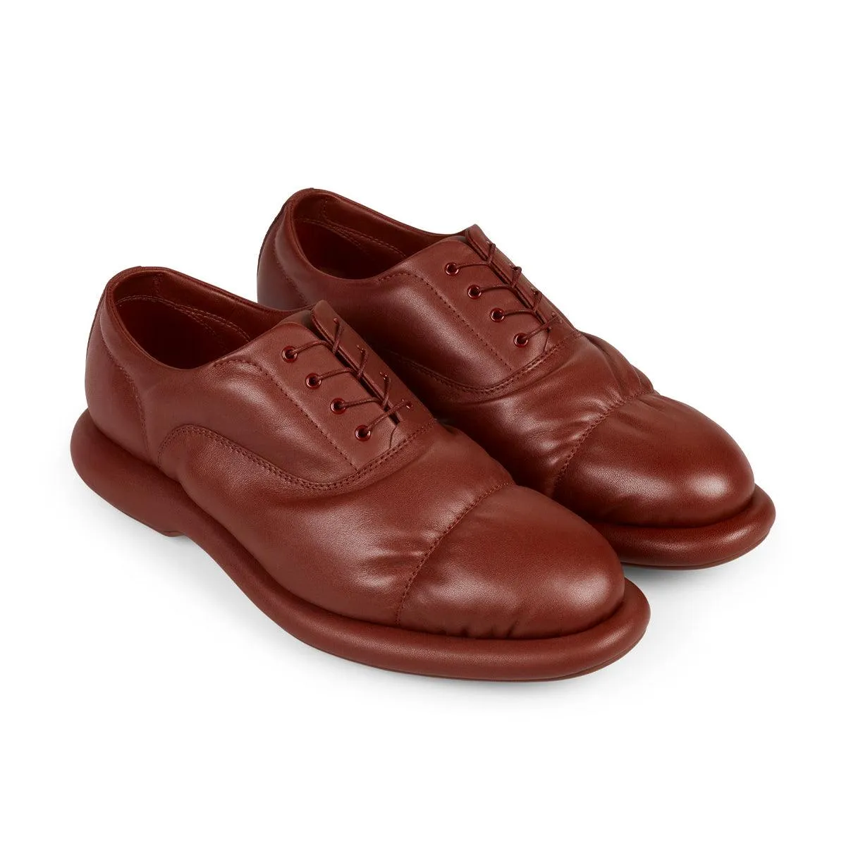   Martine Rose Damen Oxford 'Oxblood Leder'