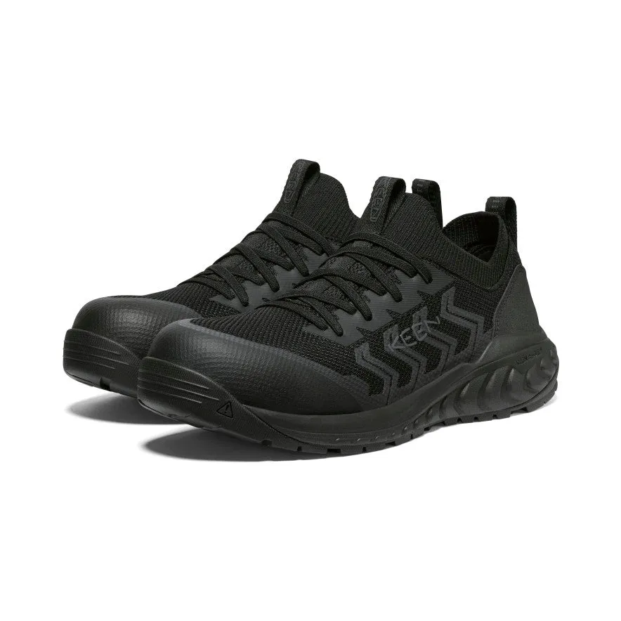 Herren Arvada Shift Arbeitssneaker (Carbon-Zehe) | Schwarz/Schwarz