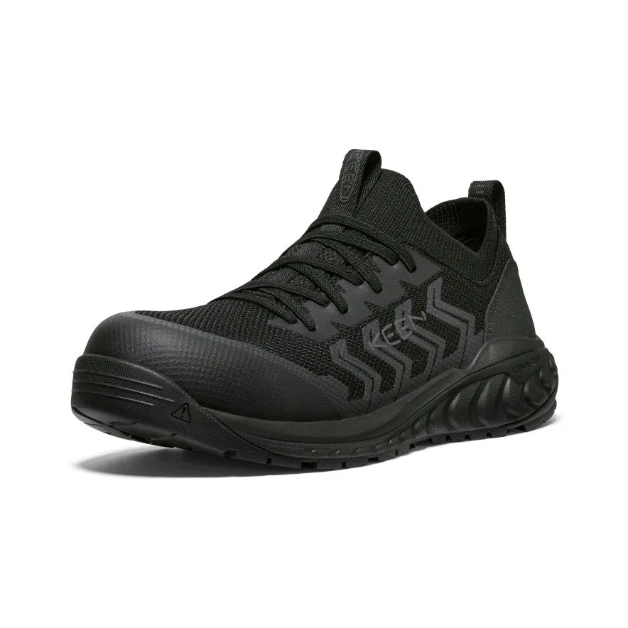 Herren Arvada Shift Arbeitssneaker (Carbon-Zehe) | Schwarz/Schwarz