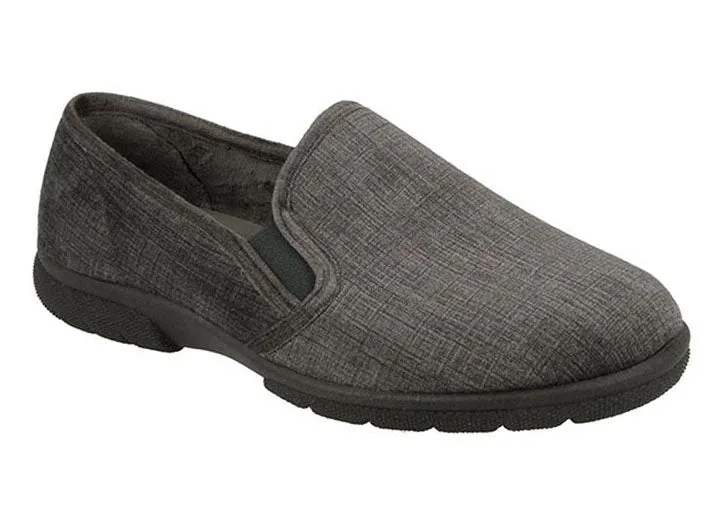 Herren Hausschuhe DB Kendal mit extra weiter Passform