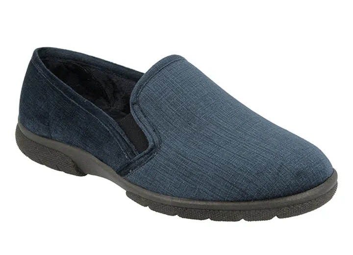 Herren Hausschuhe DB Kendal mit extra weiter Passform