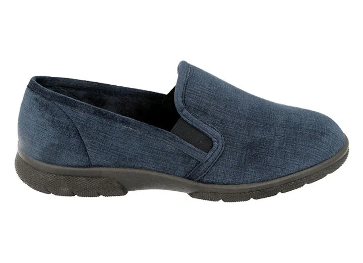 Herren Hausschuhe DB Kendal mit extra weiter Passform