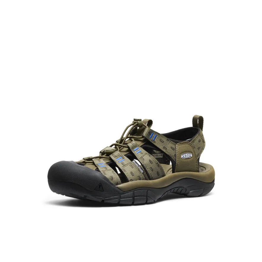 Herren Newport Retro Sandale x Études Studio | Études Olive