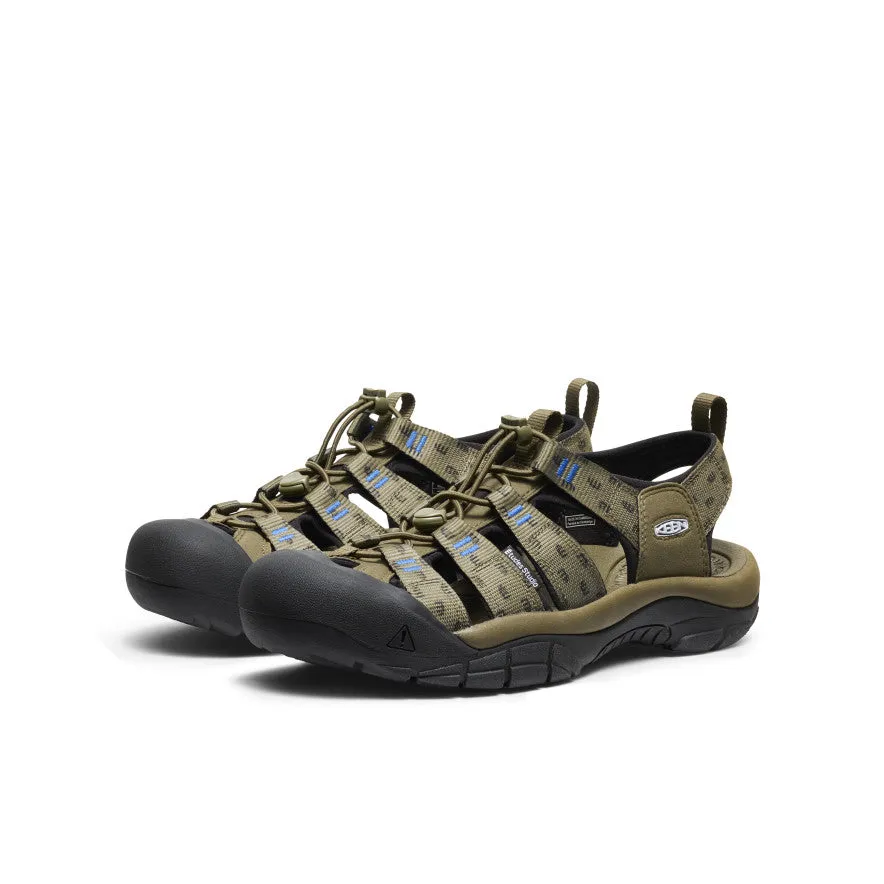 Herren Newport Retro Sandale x Études Studio | Études Olive