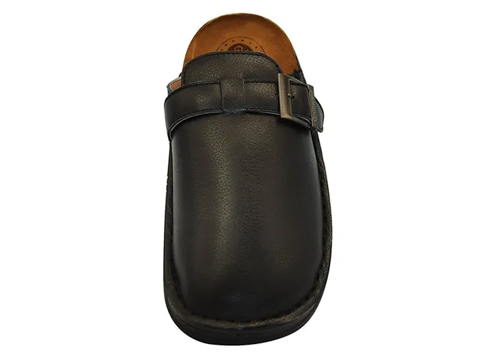 Herren Mule Grunwald F-802 in weiter Passform