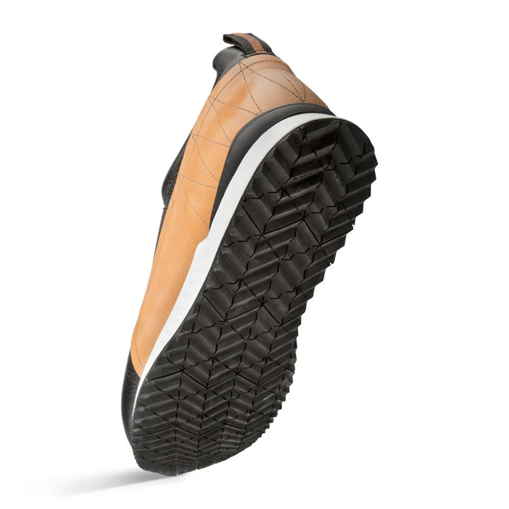 Mezlan Elastischer Schlupf-Sneaker Schwarz