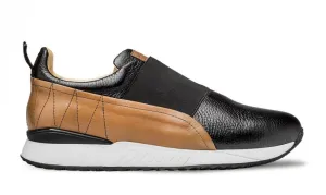 Mezlan Elastischer Schlupf-Sneaker Schwarz