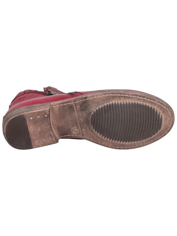 Miz Mooz Damen Luna Rot Leder