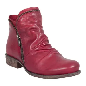 Miz Mooz Damen Luna Rot Leder