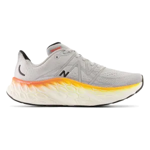 New Balance Fresh Foam X More V4 - Aluminiumgrau - Neon-Libelle - Leuchtende Ringelblume