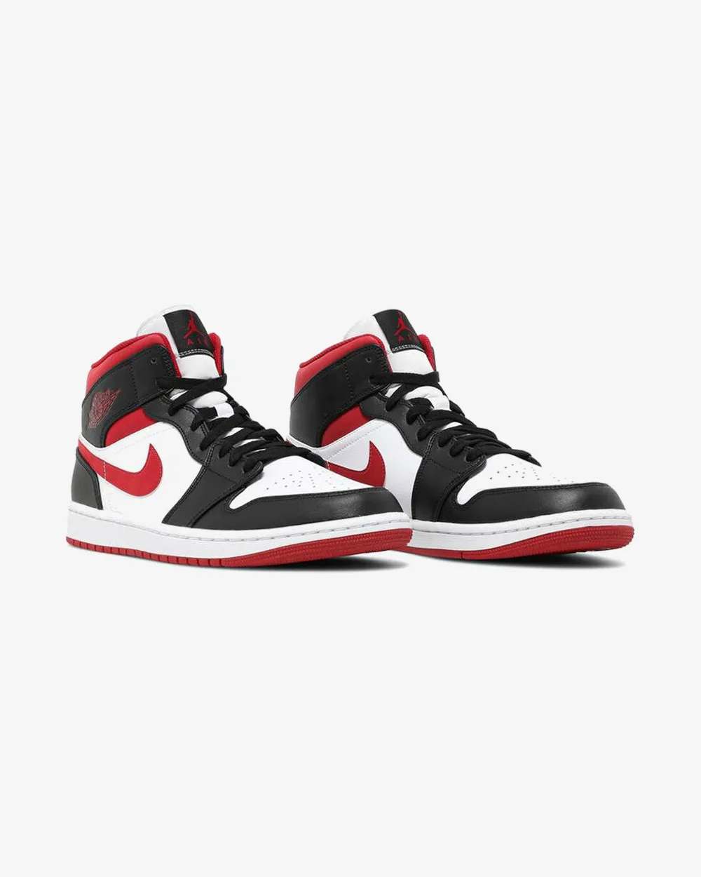NIKE AIR JORDAN 1 MID GYM ROT SCHWARZ WEISS