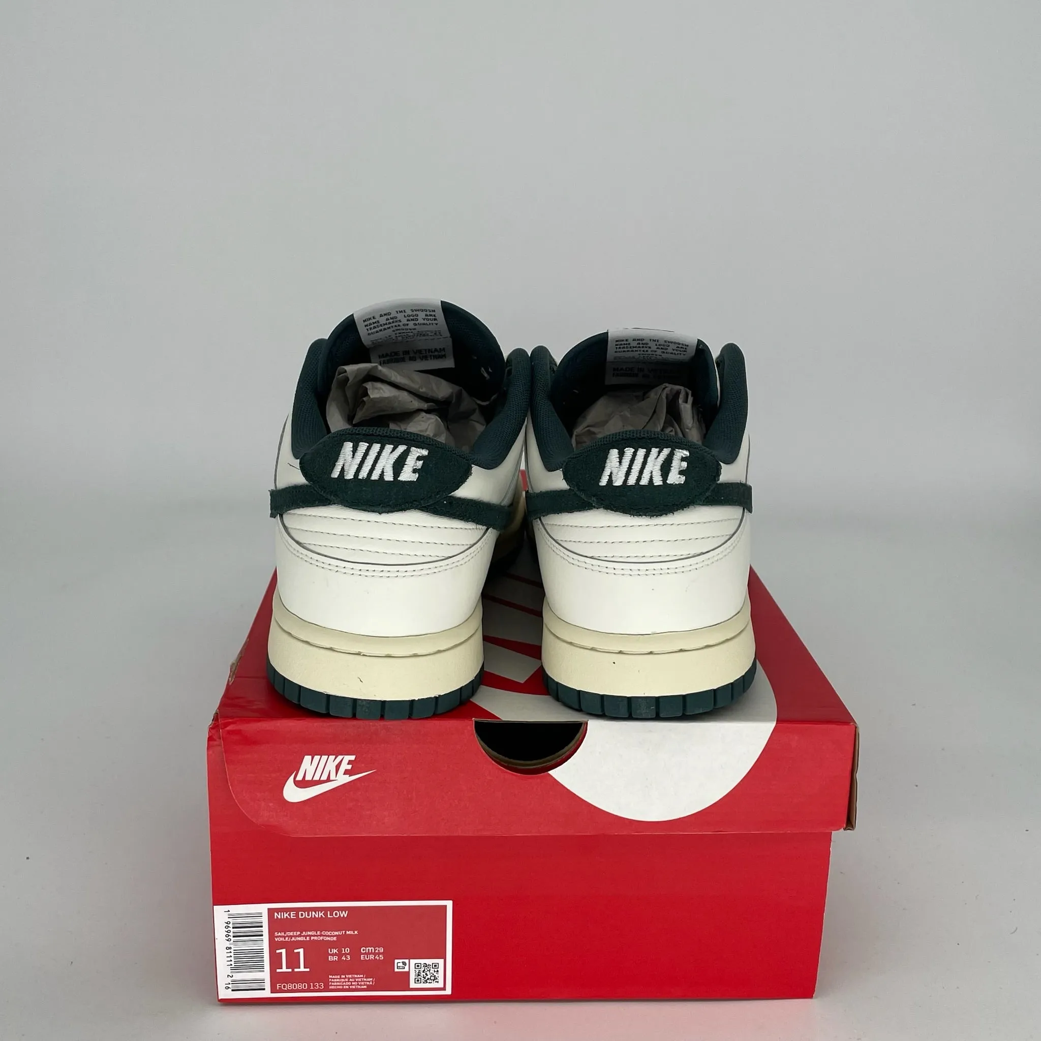 NIKE DUNK LOW ATHLETIC DEPARTMENT DEEP JUNGLE GRÖSSE 11 FQ8080-133