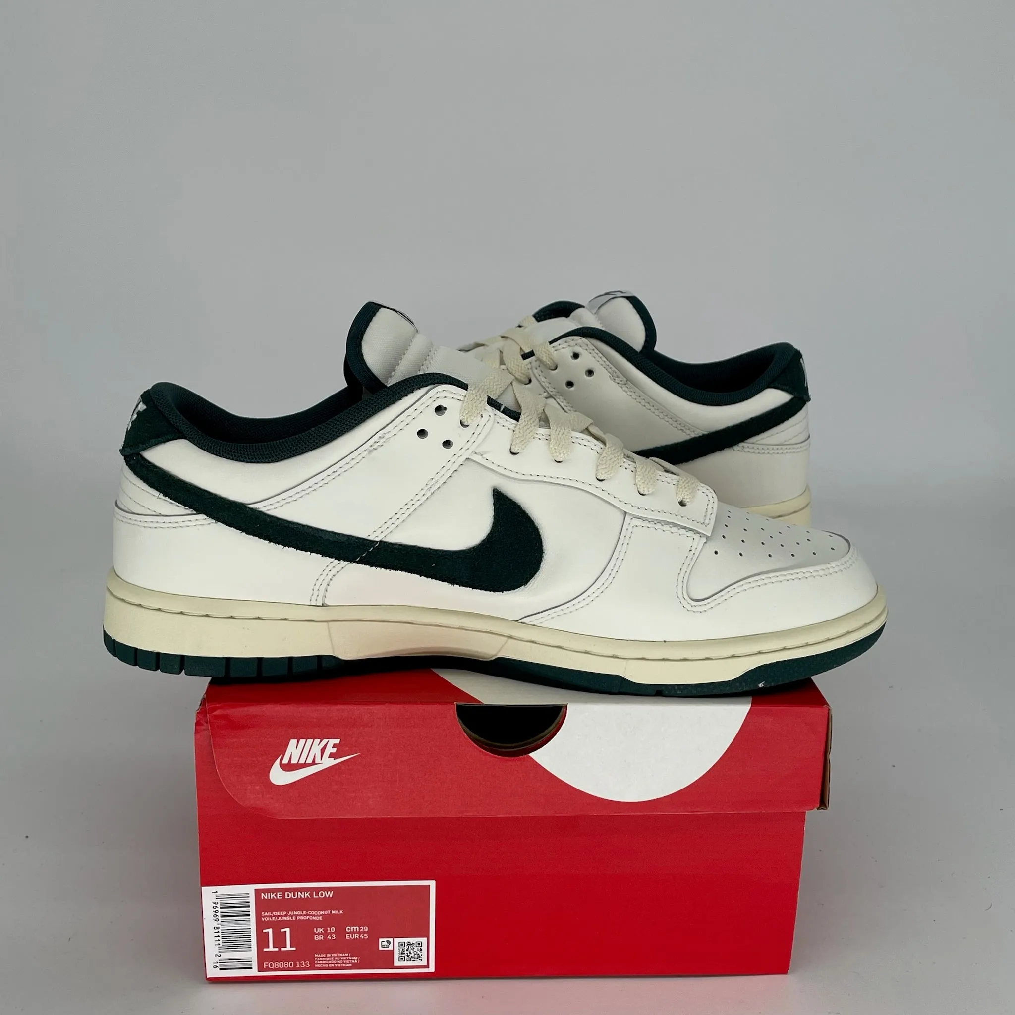 NIKE DUNK LOW ATHLETIC DEPARTMENT DEEP JUNGLE GRÖSSE 11 FQ8080-133