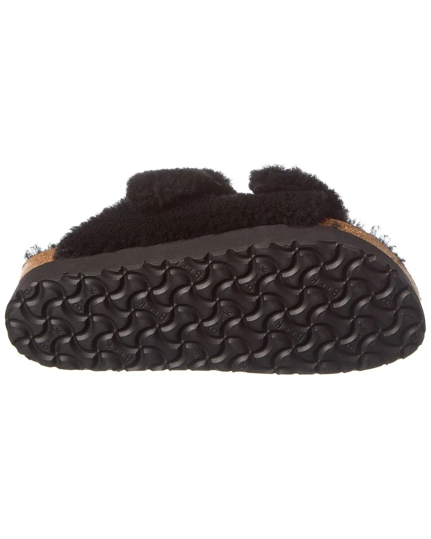 Papillio von Birkenstock Arizona Big Buckle Schmales Schaffell Sandale