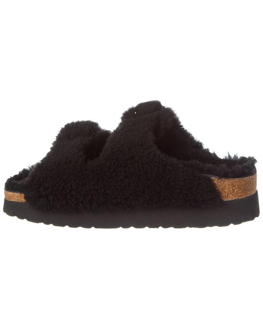 Papillio von Birkenstock Arizona Big Buckle Schmales Schaffell Sandale