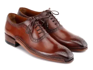 Paul Parkman Schuhe Paul Parkman Herren Glattleder Handgefertigte Oxfords in Braun