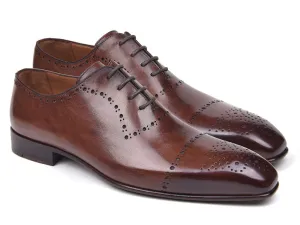 Paul Parkman Schuhe Paul Parkman Klassische Herren-Lederhalbschuhe in Antikbraun