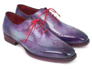 Paul Parkman Schuhe Paul Parkman Herren Goodyear-Beschlagene Wingtip Oxfords in Lila
