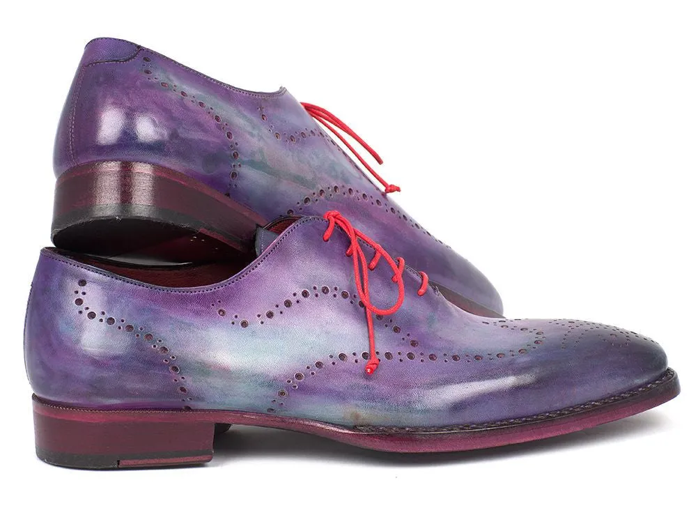 Paul Parkman Schuhe Paul Parkman Herren Goodyear-Beschlagene Wingtip Oxfords in Lila