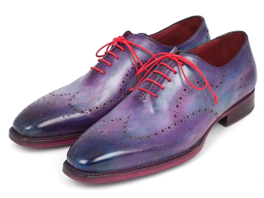 Paul Parkman Schuhe Paul Parkman Herren Goodyear-Beschlagene Wingtip Oxfords in Lila