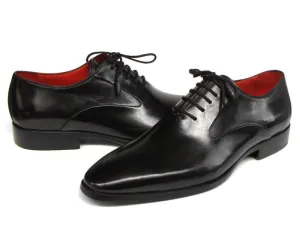 Paul Parkman Schuhe Paul Parkman Herren-Lederoffiziersschuhe in Schwarz