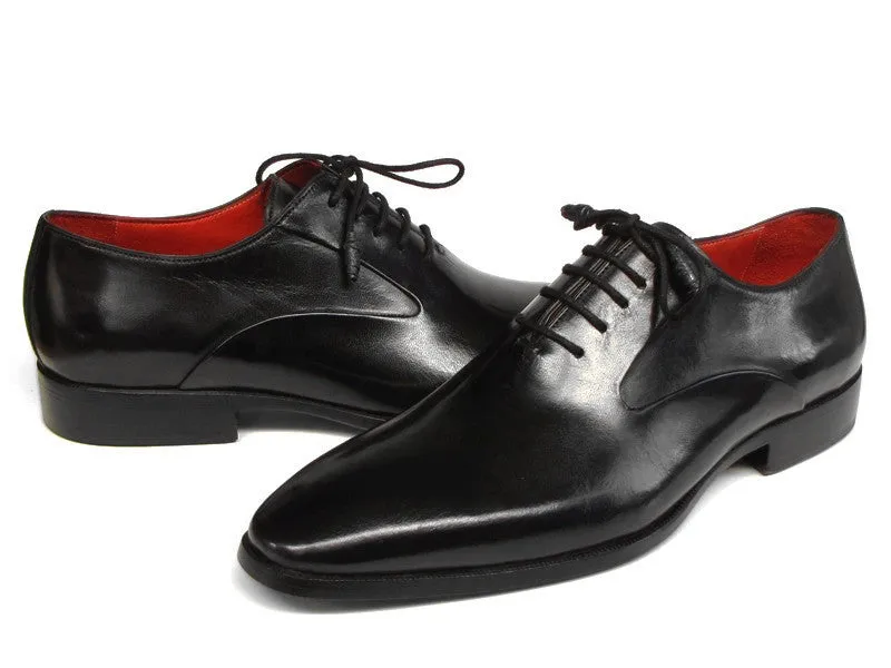 Paul Parkman Schuhe Paul Parkman Herren-Lederoffiziersschuhe in Schwarz