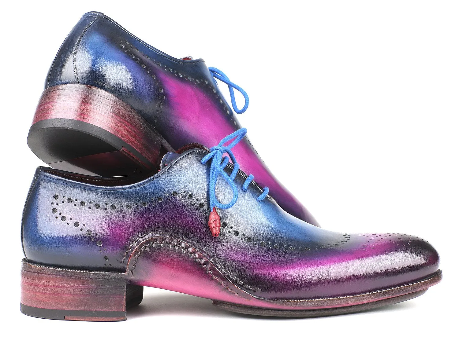 Paul Parkman Schuhe Paul Parkman Herren Opanka Bau Oxfords in Blau & Lila