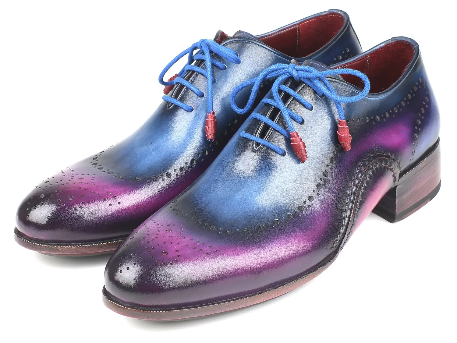 Paul Parkman Schuhe Paul Parkman Herren Opanka Bau Oxfords in Blau & Lila