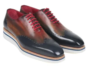 Paul Parkman Schuhe Paul Parkman Herren elegante Freizeit-Wingtips Oxfords in verschiedenen Farben