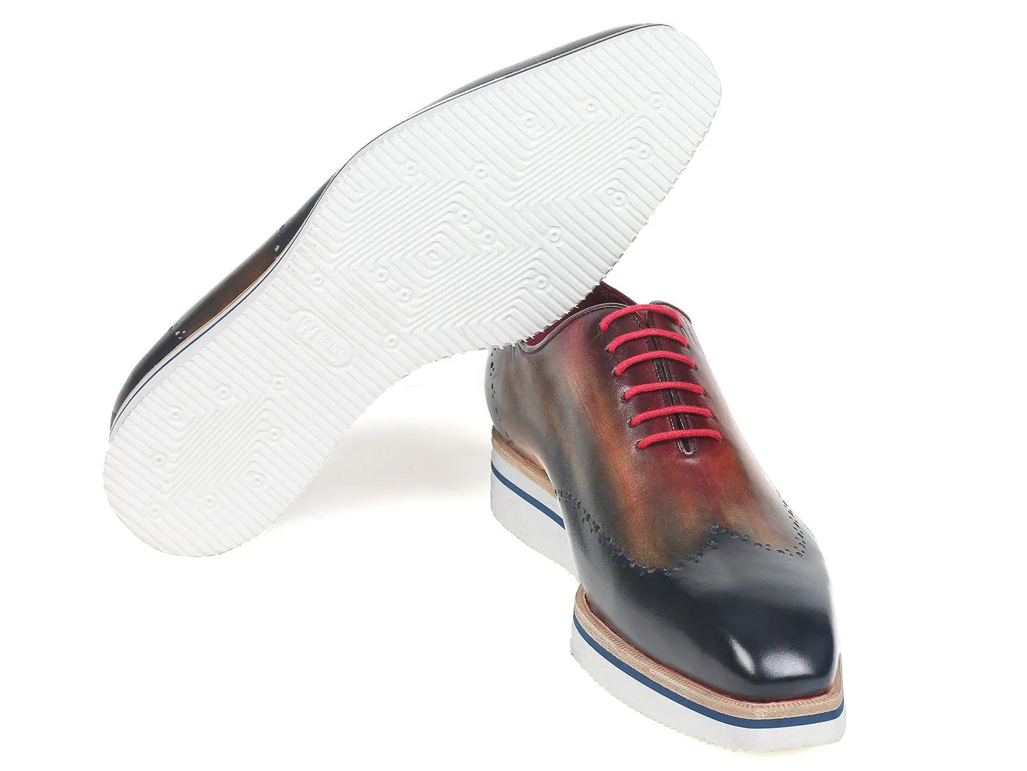 Paul Parkman Schuhe Paul Parkman Herren elegante Freizeit-Wingtips Oxfords in verschiedenen Farben