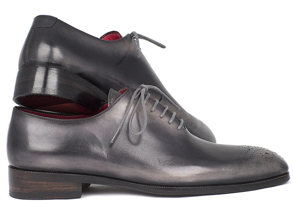Paul Parkman Schuhe Paul Parkman Herren Wholecut Oxfords in Grau & Schwarz