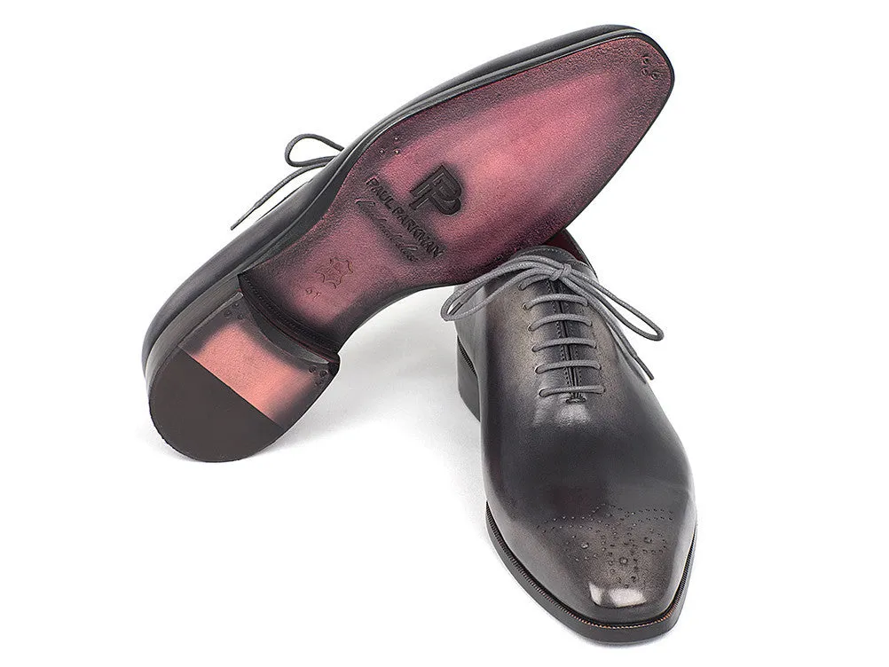 Paul Parkman Schuhe Paul Parkman Herren Wholecut Oxfords in Grau & Schwarz