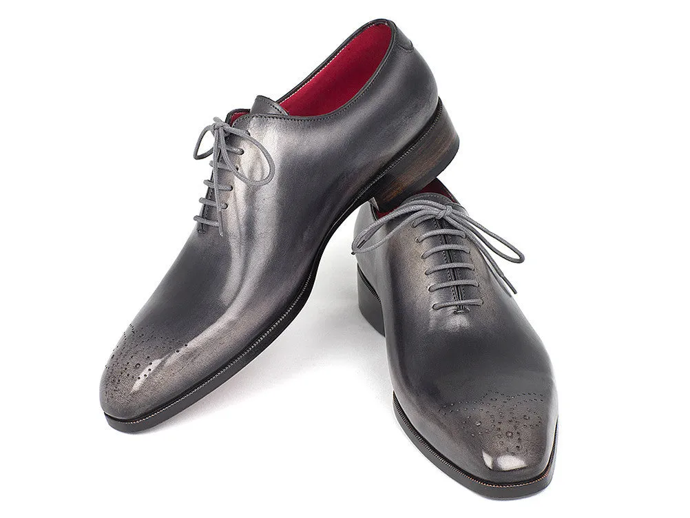 Paul Parkman Schuhe Paul Parkman Herren Wholecut Oxfords in Grau & Schwarz