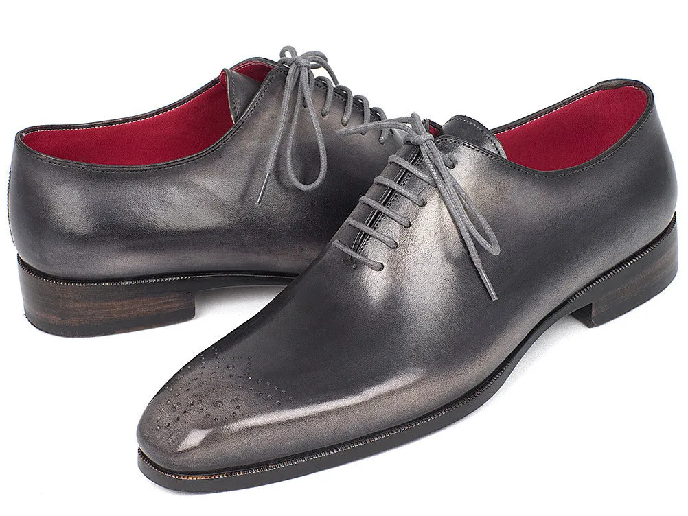 Paul Parkman Schuhe Paul Parkman Herren Wholecut Oxfords in Grau & Schwarz