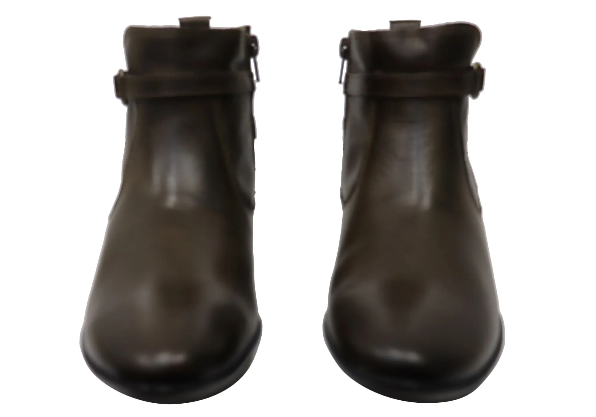 Perlatto Lane Damen Bequeme Leder-Knöchelstiefel Hergestellt in Brasilien Perlatto Schuhe