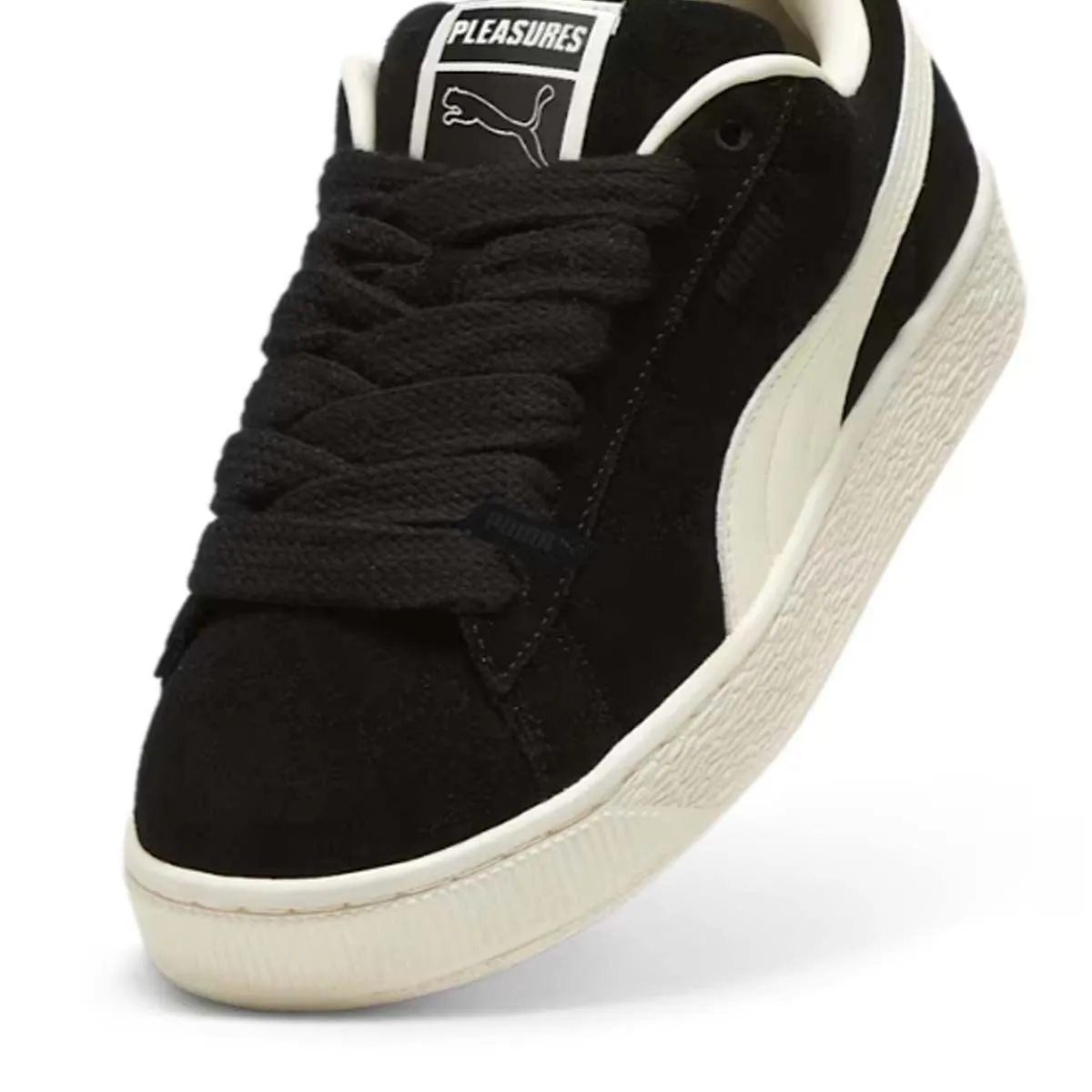   PLEASURES Wildleder XL 'PUMA Schwarz Frosted Elfenbein'