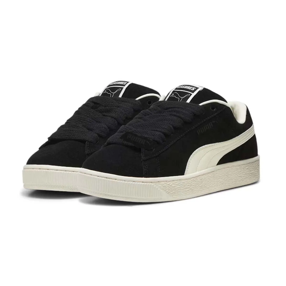   PLEASURES Wildleder XL 'PUMA Schwarz Frosted Elfenbein'